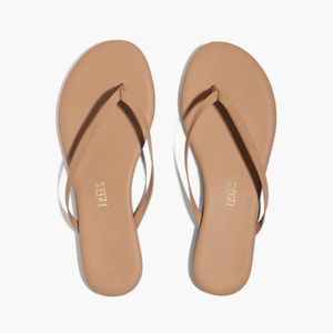 TKEES Nude flip flops women’s size 9